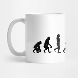 Funny Drummer Evolution Drumming Lover Drum Mug